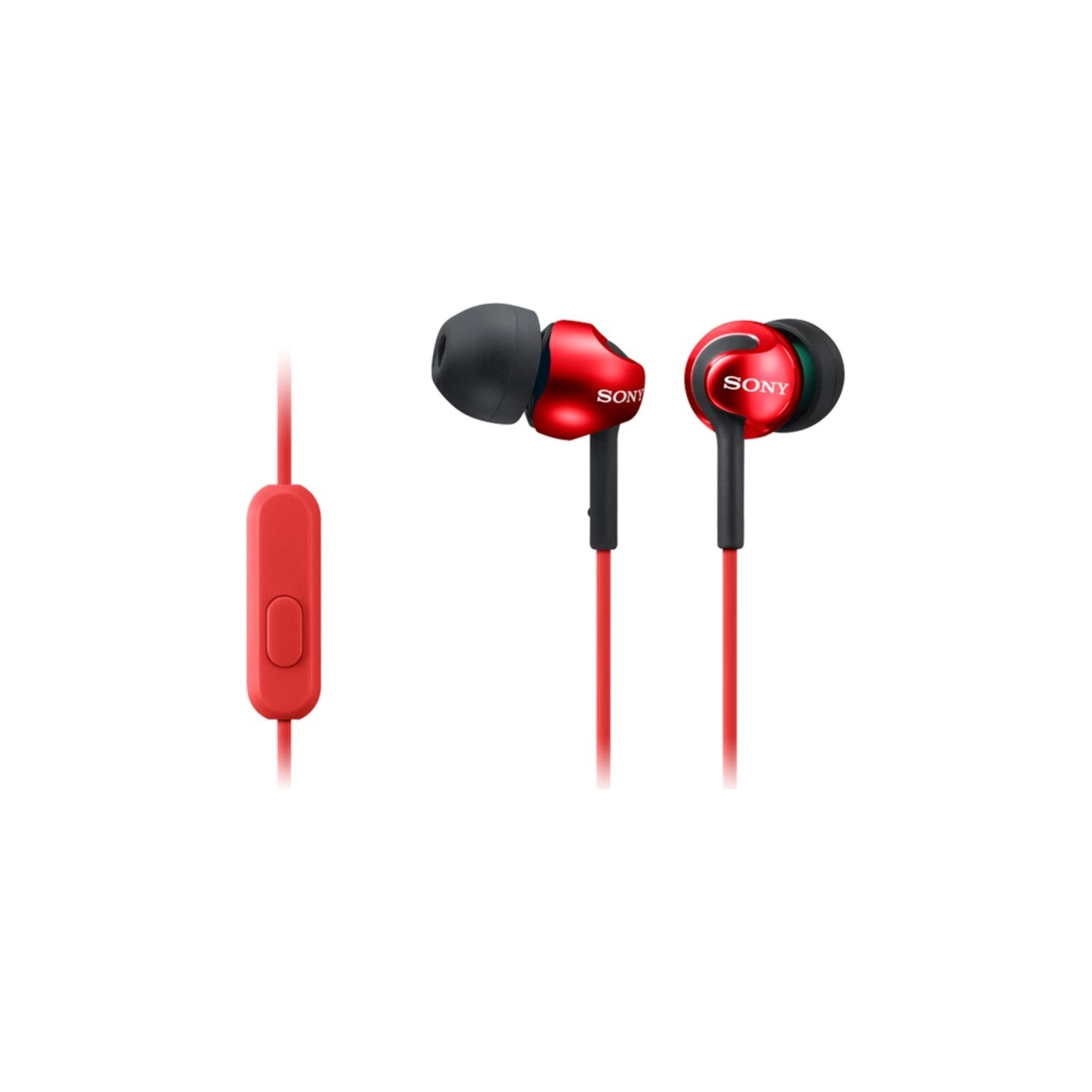 Sony In-ear Headphones EX series, Red | Sony | MDR-EX110AP | In-ear | Red