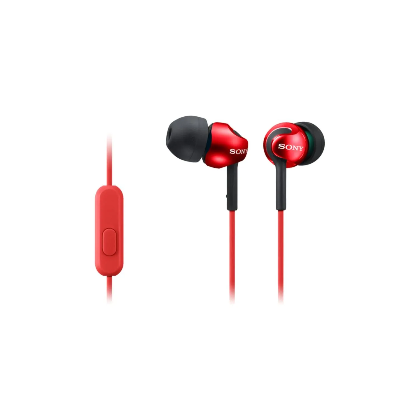 Sony In-ear Headphones EX series, Red | Sony | MDR-EX110AP | In-ear | Red