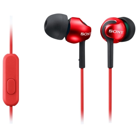 Sony In-ear Headphones EX series, Red | Sony | MDR-EX110AP | In-ear | Red