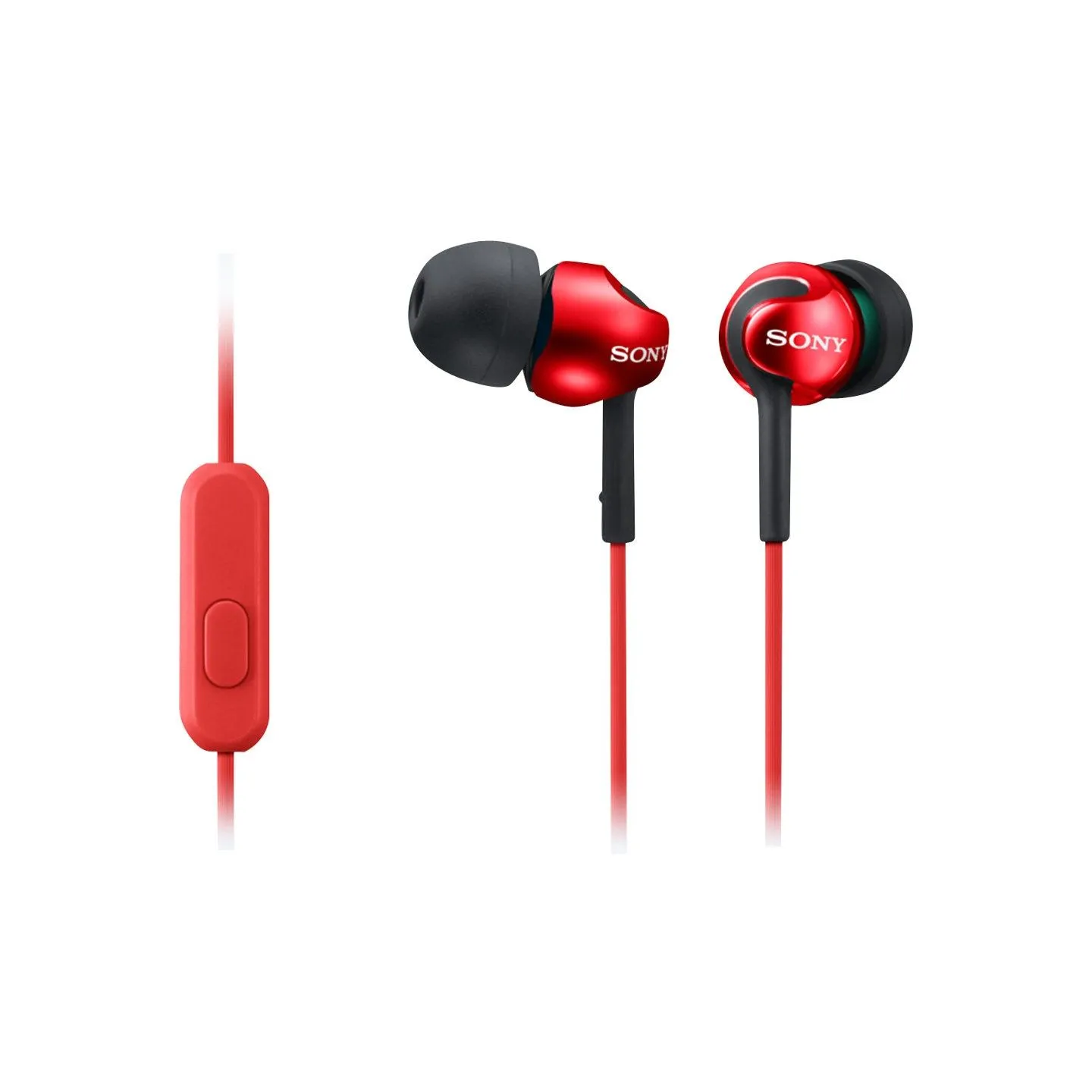 Sony In-ear Headphones EX series, Red | Sony | MDR-EX110AP | In-ear | Red