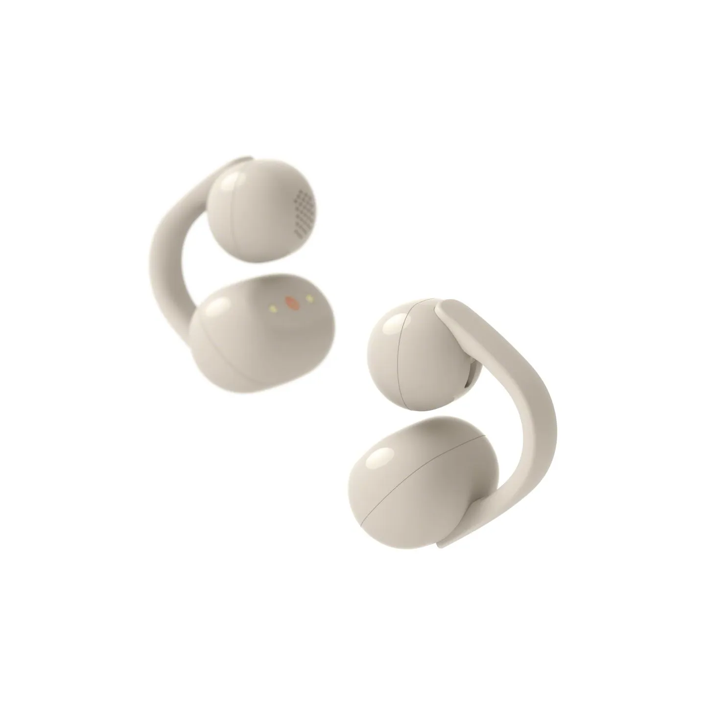 Sony | Earbuds | LinkBuds WF-LC900 Clip | Bluetooth | Open-Ear | Greige | Wireless