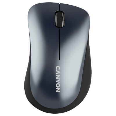 Canyon MW-11, 2.4 GHz Wireless mouse,with 3 buttons, DPI 1200, Battery:AAA*2pcs,Black,67*109*38mm,0.063kg