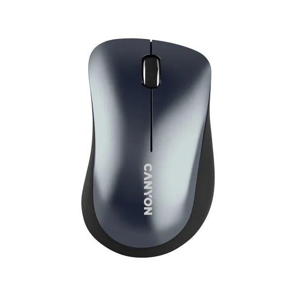 Canyon MW-11, 2.4 GHz Wireless mouse,with 3 buttons, DPI 1200, Battery:AAA*2pcs,Black,67*109*38mm,0.063kg