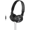 Sony | Foldable Headphones | MDR-ZX310 | Wired | On-Ear | Black