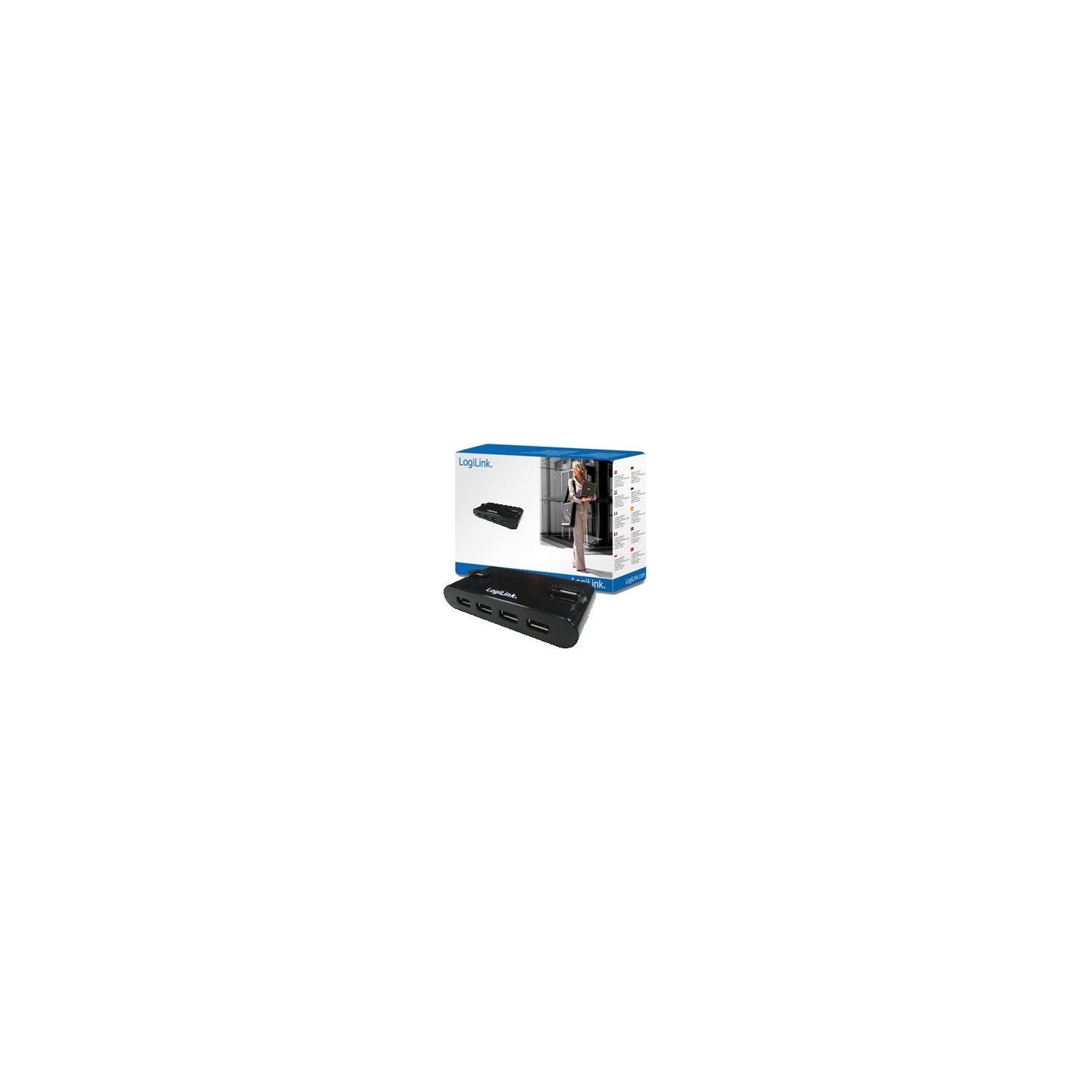 Logilink | USB 2.0 Hub-4 port whit power adapter