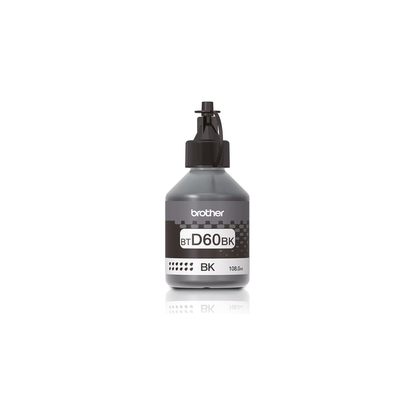 Brother BTD60BK INK BOTTLE, PRINTS 6,500 PAGES