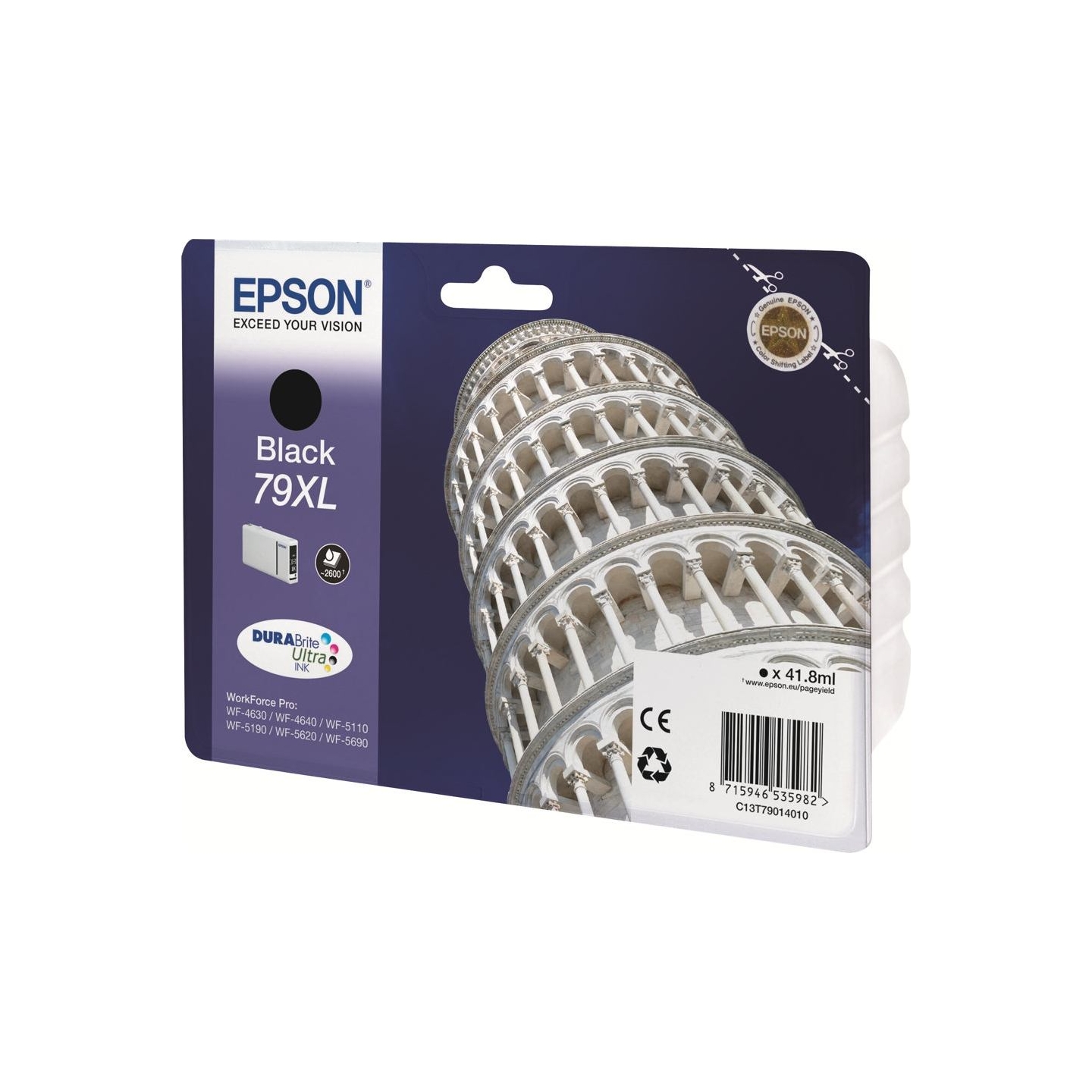 Epson C13T79014010 | Inkjet cartridge | Black