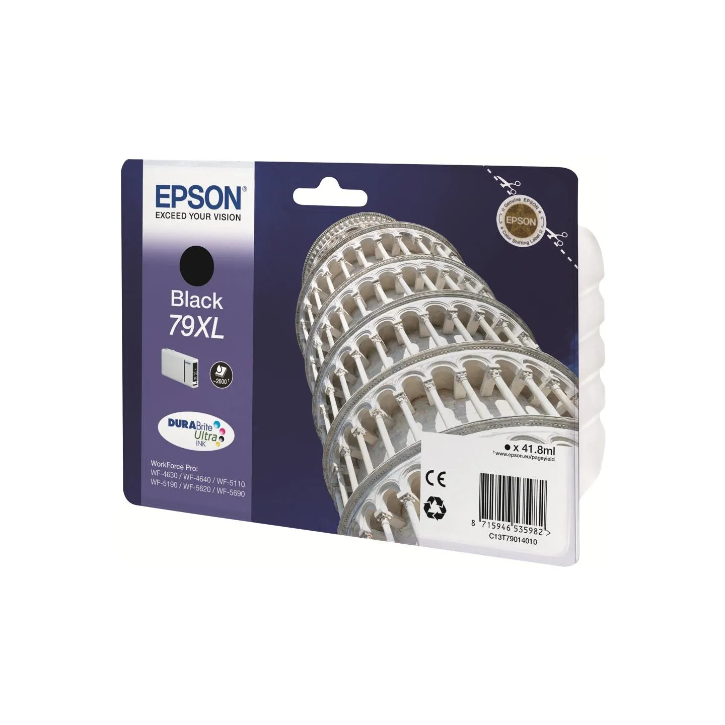 Epson C13T79014010 | Inkjet cartridge | Black
