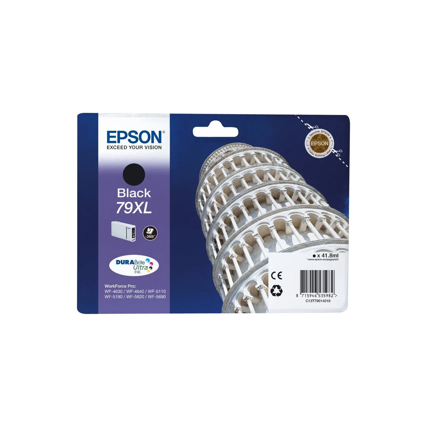 Epson C13T79014010 | Inkjet cartridge | Black