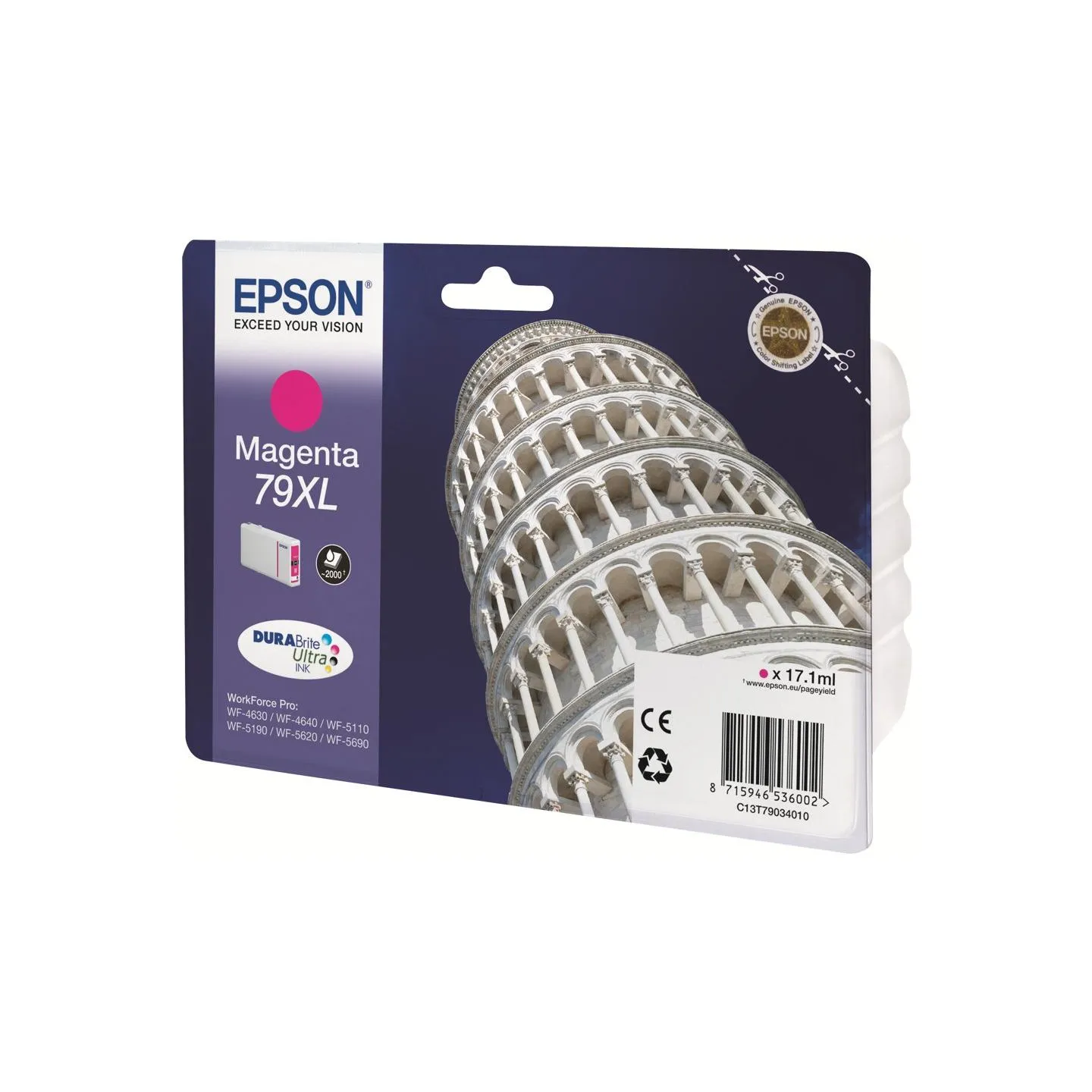 Epson 79XL | C13T79034010 | Inkjet cartridge | Magenta