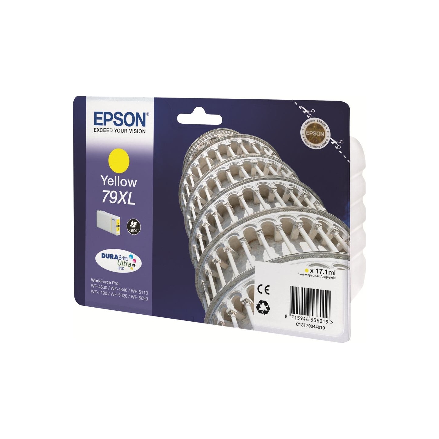 Epson 79XL | C13T79044010 | Inkjet cartridge | Yellow
