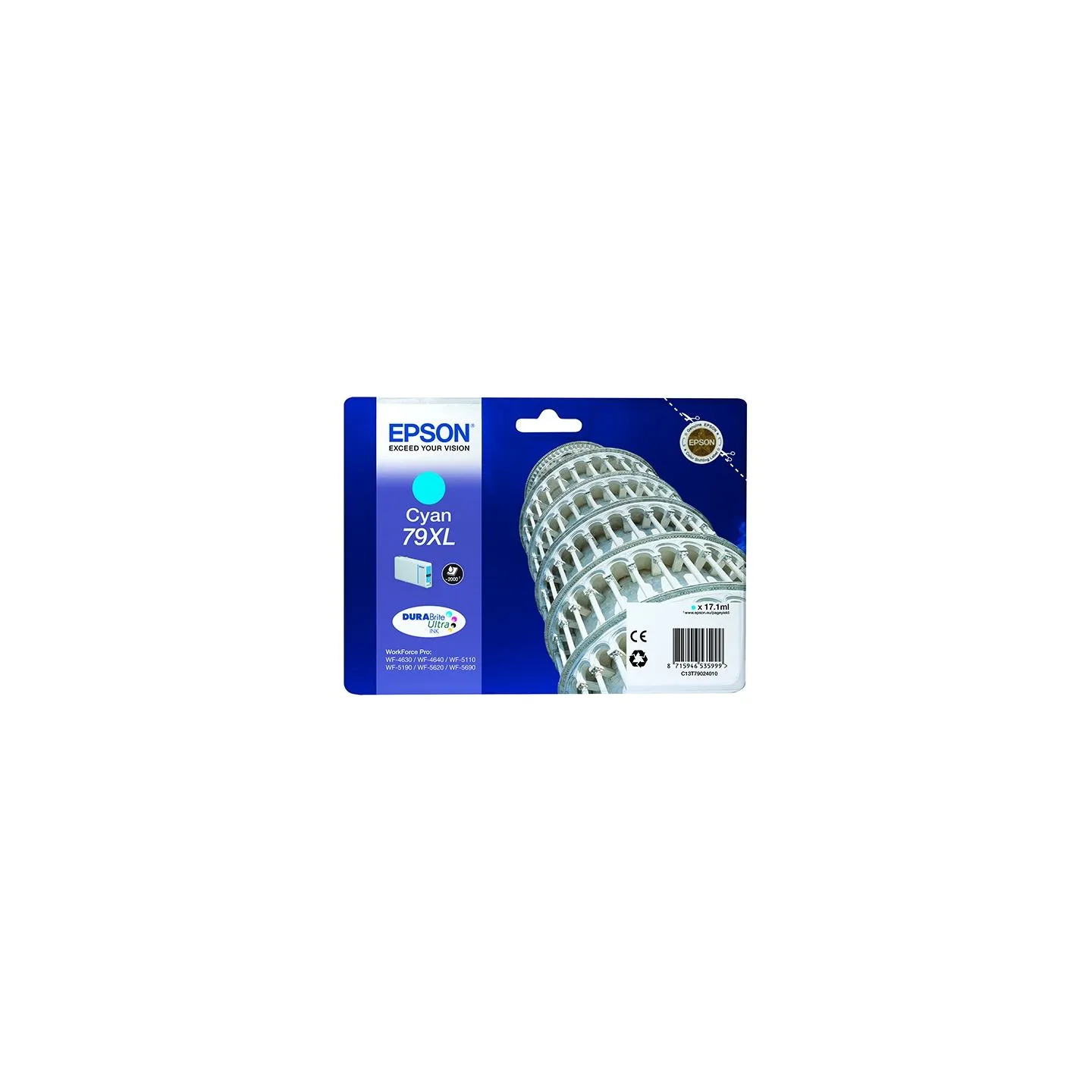 Epson 79XL | C13T79024010 | Inkjet cartridge | Cyan