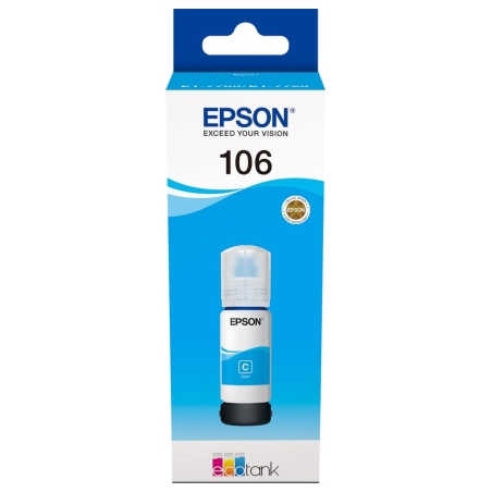 Epson Ecotank | 106 | Ink Bottle | Cyan