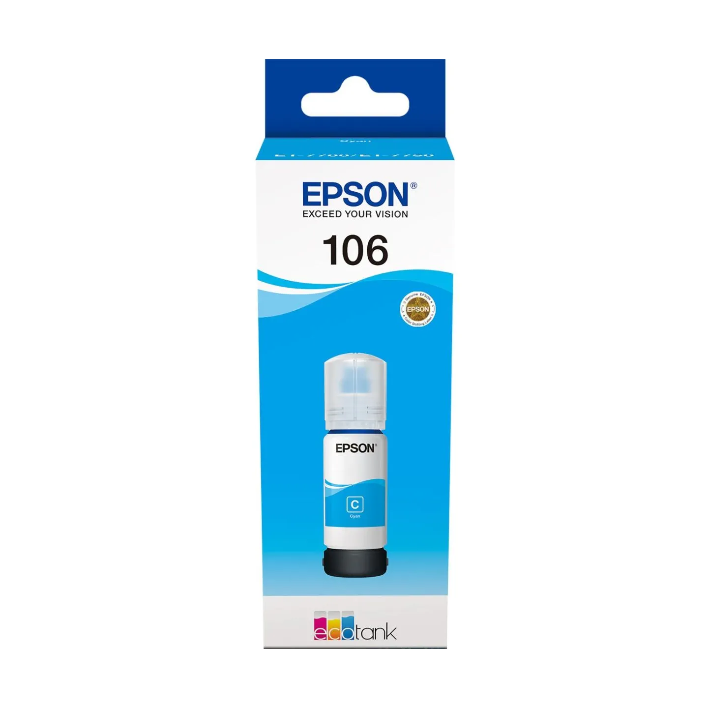 Epson Ecotank | 106 | Ink Bottle | Cyan