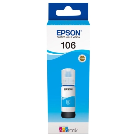 Epson Ecotank | 106 | Ink Bottle | Cyan