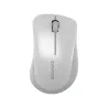 Canyon MW-11, 2.4 GHz  Wireless mouse ,with 3 buttons, DPI 1200, Battery:AAA*2pcs  ,pearl white grey67*109*38mm 0.063kg