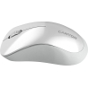 Canyon MW-11, 2.4 GHz  Wireless mouse ,with 3 buttons, DPI 1200, Battery:AAA*2pcs  ,pearl white grey67*109*38mm 0.063kg