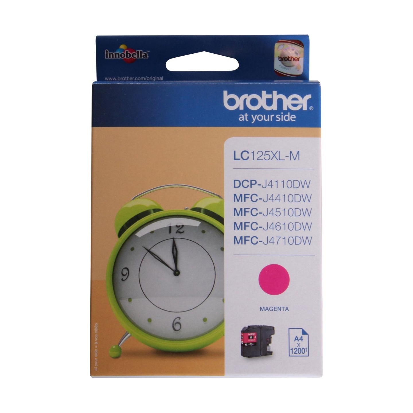 Brother LC125XLM TONER HIGH MAG. 1200P