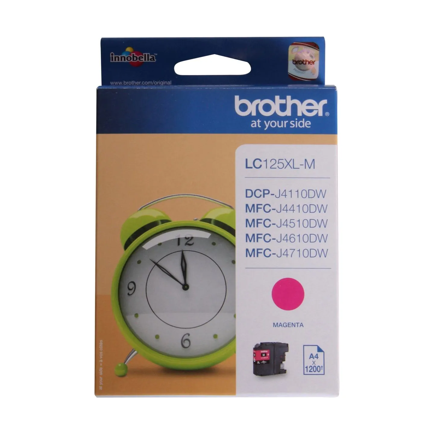 Brother LC125XLM TONER HIGH MAG. 1200P