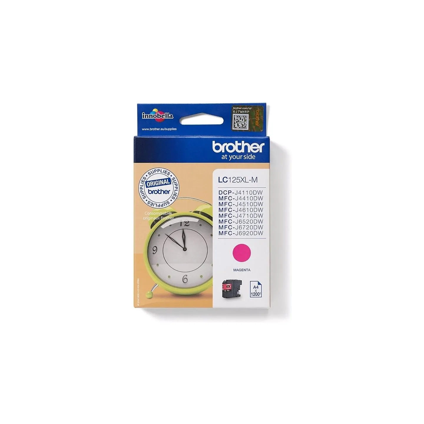Brother LC125XLM TONER HIGH MAG. 1200P