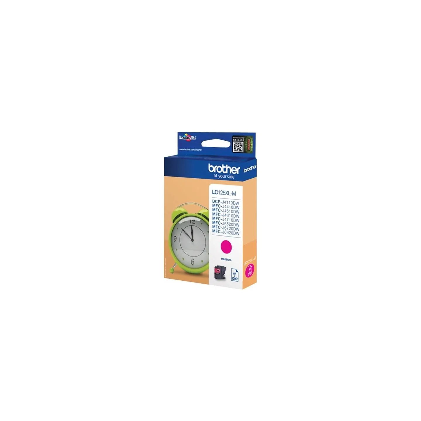 Brother LC125XLM TONER HIGH MAG. 1200P