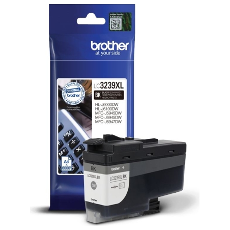 Brother High-yield Ink Cartridge | LC3239XLBK | Ink | Black