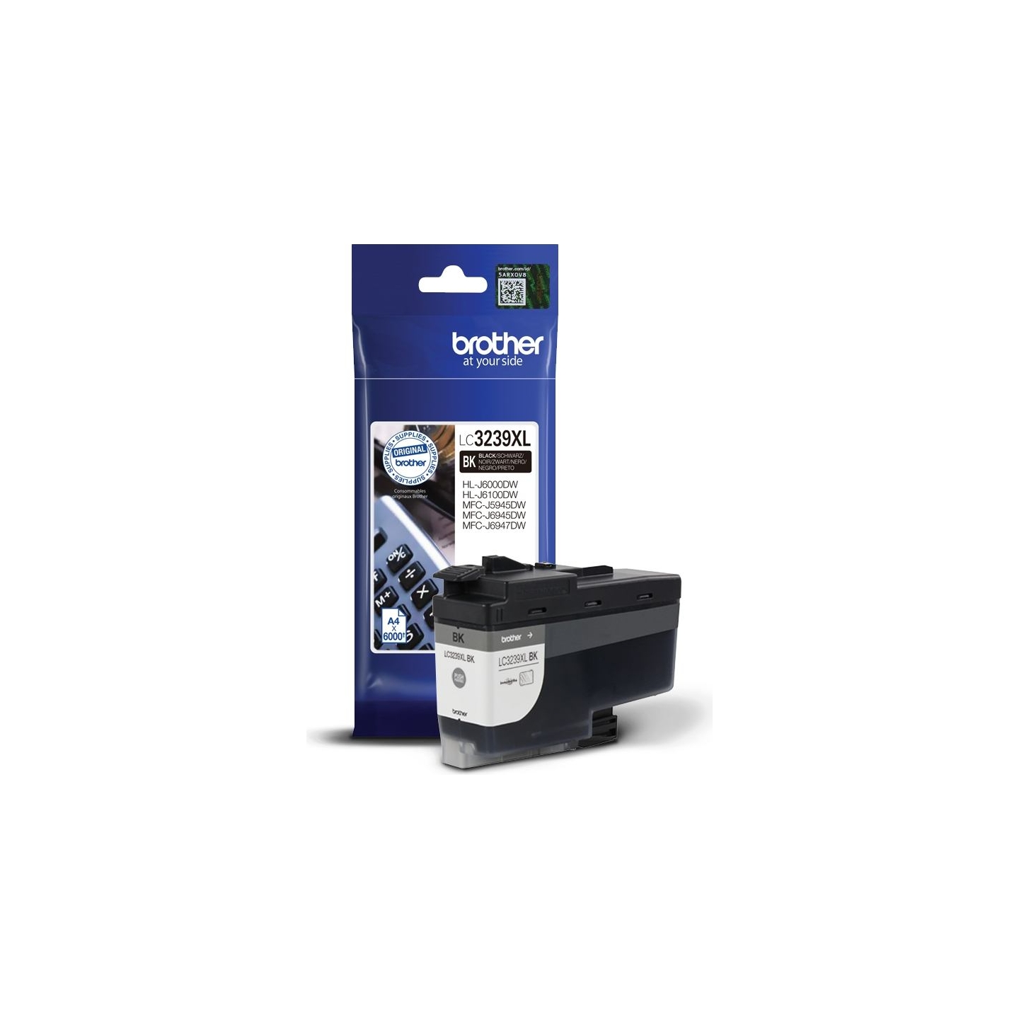 Brother High-yield Ink Cartridge | LC3239XLBK | Ink | Black