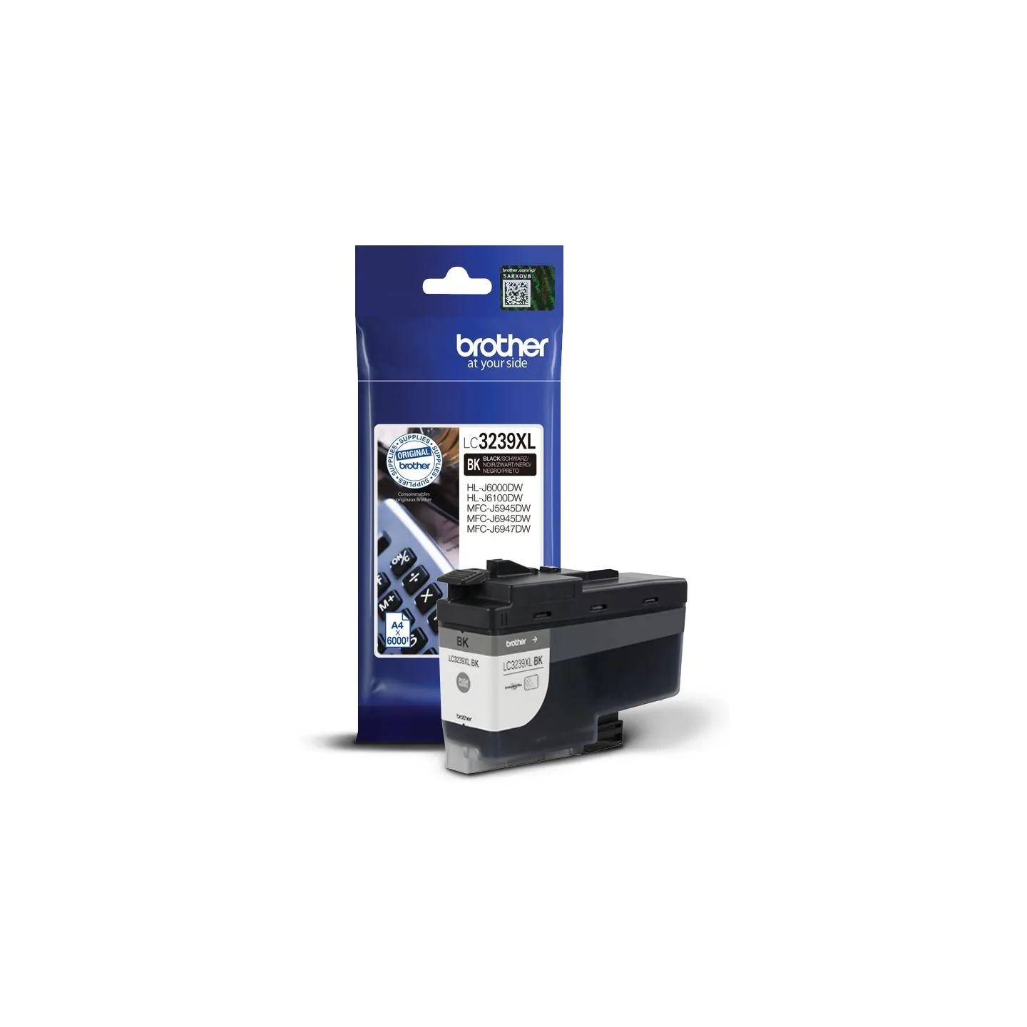 Brother High-yield Ink Cartridge | LC3239XLBK | Ink | Black