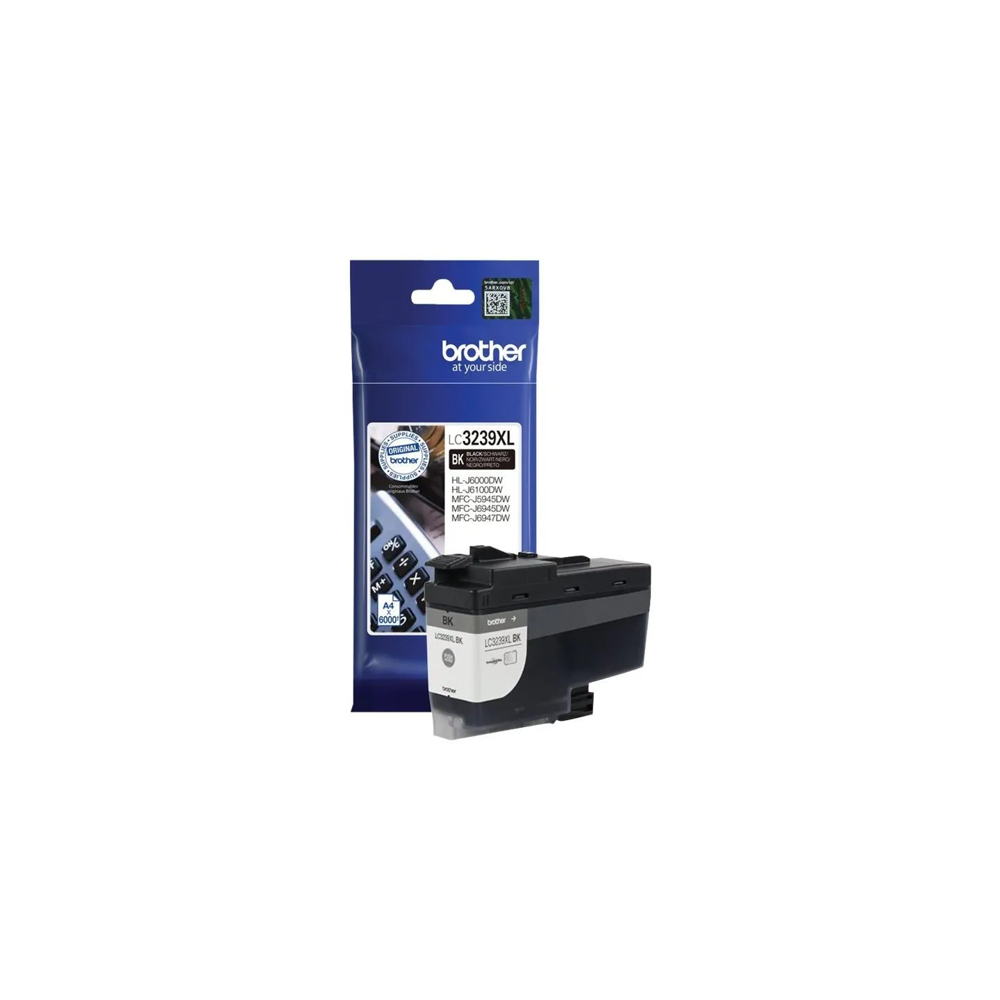 Brother High-yield Ink Cartridge | LC3239XLBK | Ink | Black
