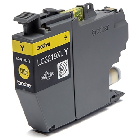 Brother LC-3219XLY YELLOW INK CARTRIDGE, 1,500P