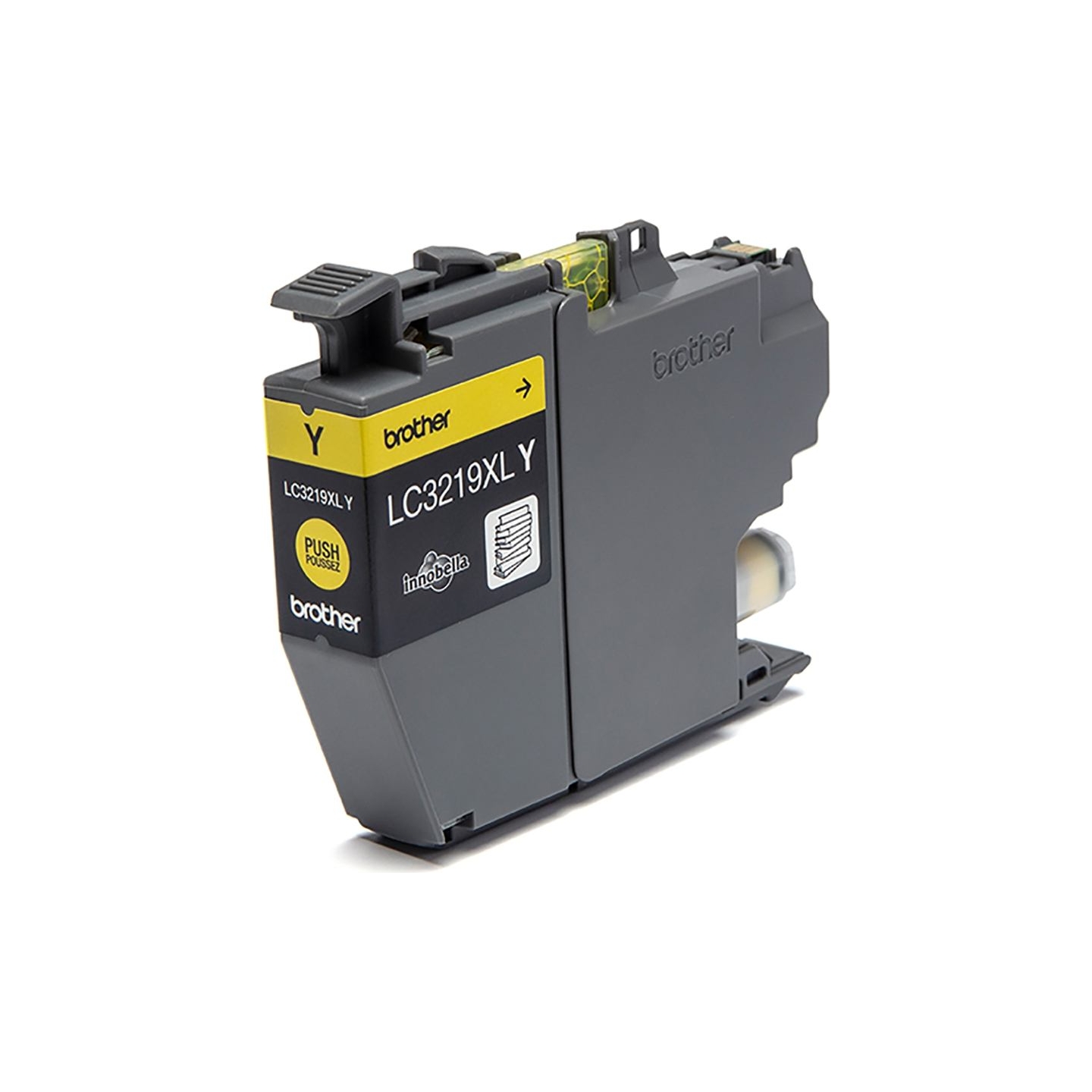 Brother LC-3219XLY YELLOW INK CARTRIDGE, 1,500P