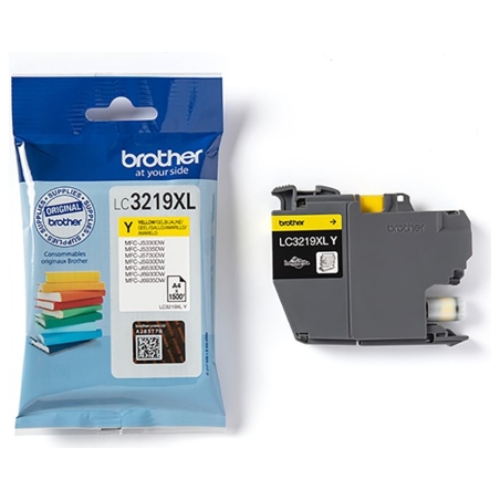 Brother LC-3219XLY Ink Yellow 1500 pag