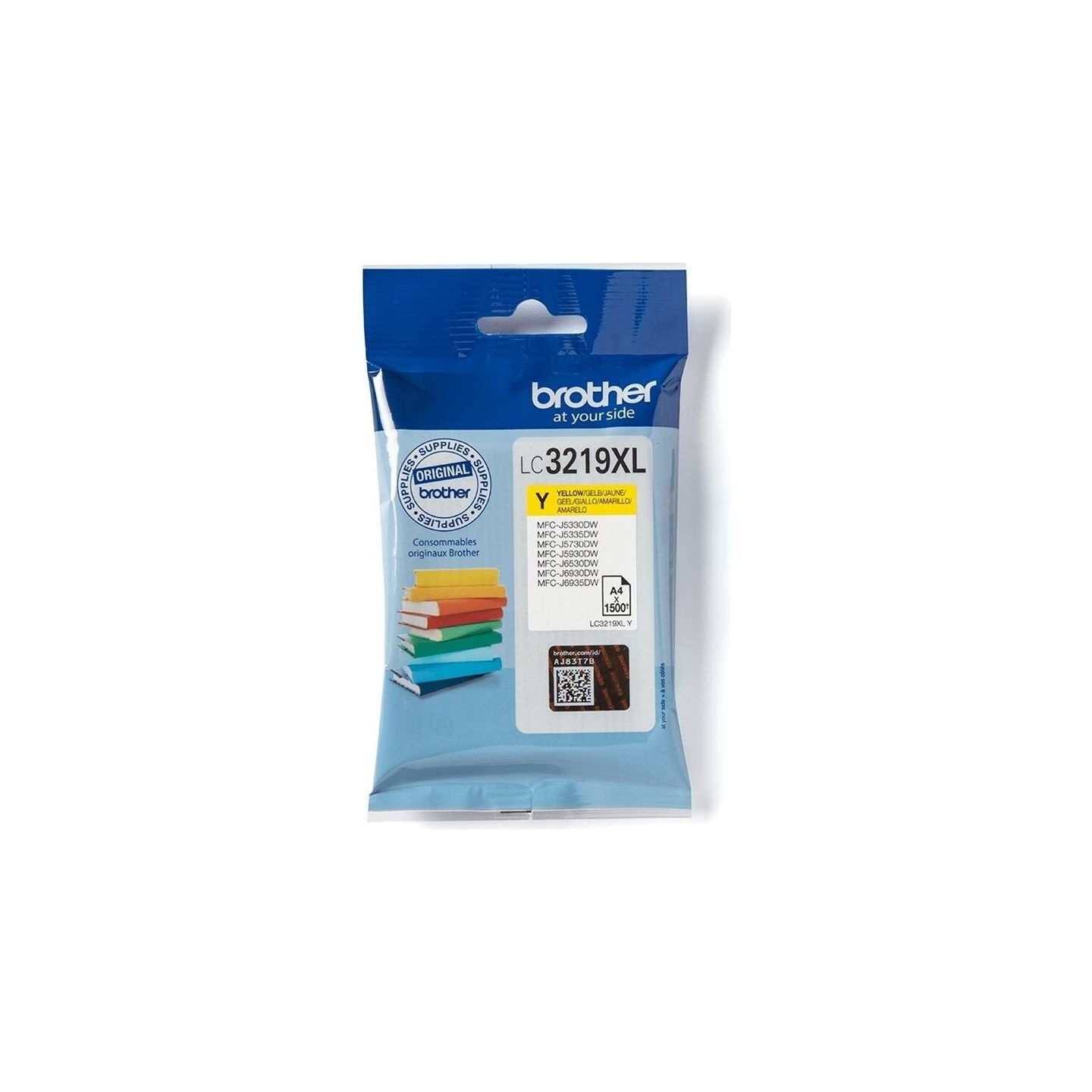 Brother LC-3219XLY Ink Yellow 1500 pag