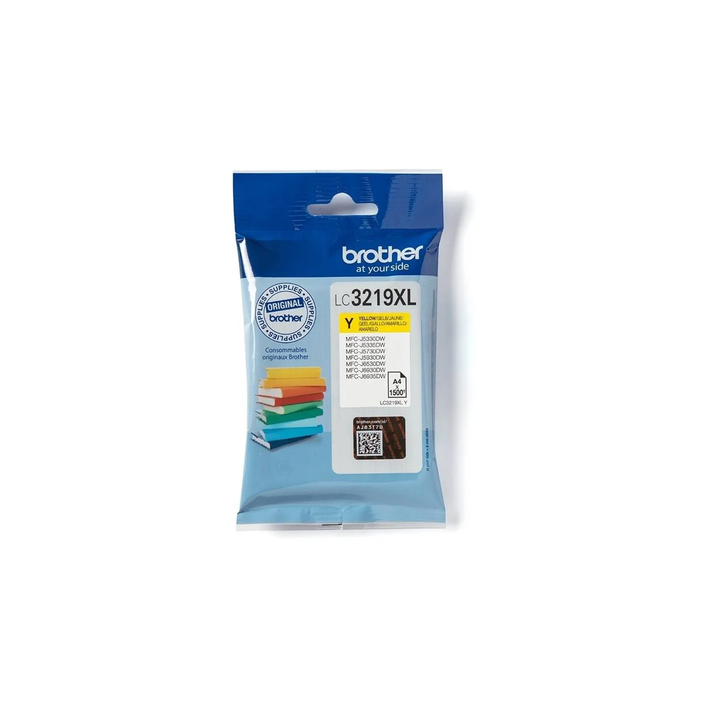 Brother LC-3219XLY Ink Yellow 1500 pag