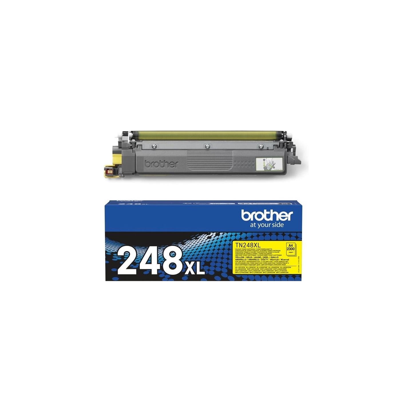 Brother TN248XLY TONER YELLOW 2300P