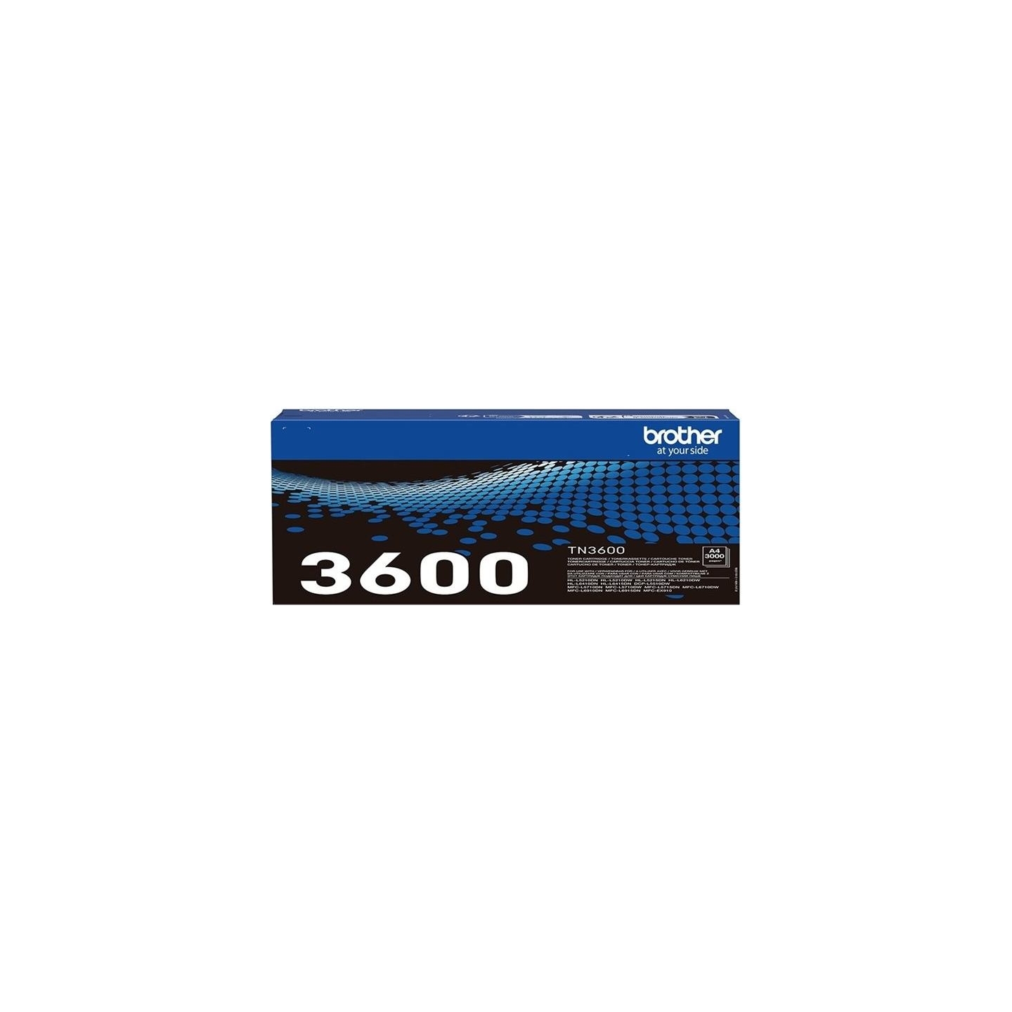 Brother TN3600 STANDARD YIELD TONER CARTRIDGE, BLACK, 3,000 PAGES