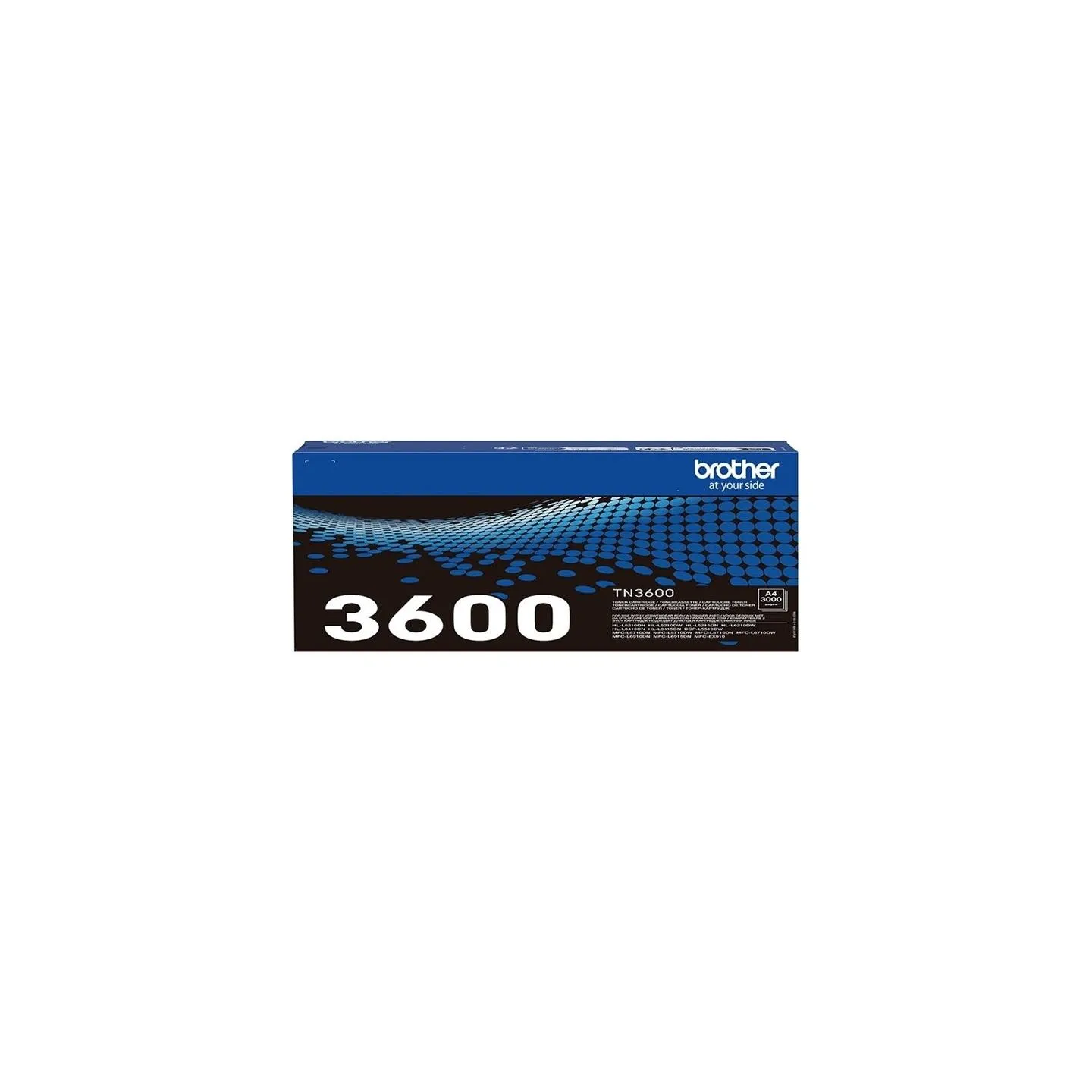 Brother TN3600 STANDARD YIELD TONER CARTRIDGE, BLACK, 3,000 PAGES