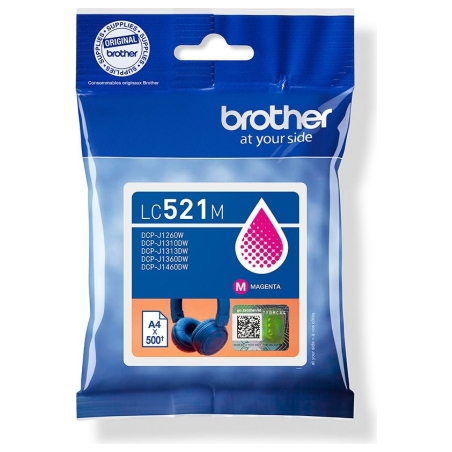 Brother LC521M | Ink Cartridges | Magenta
