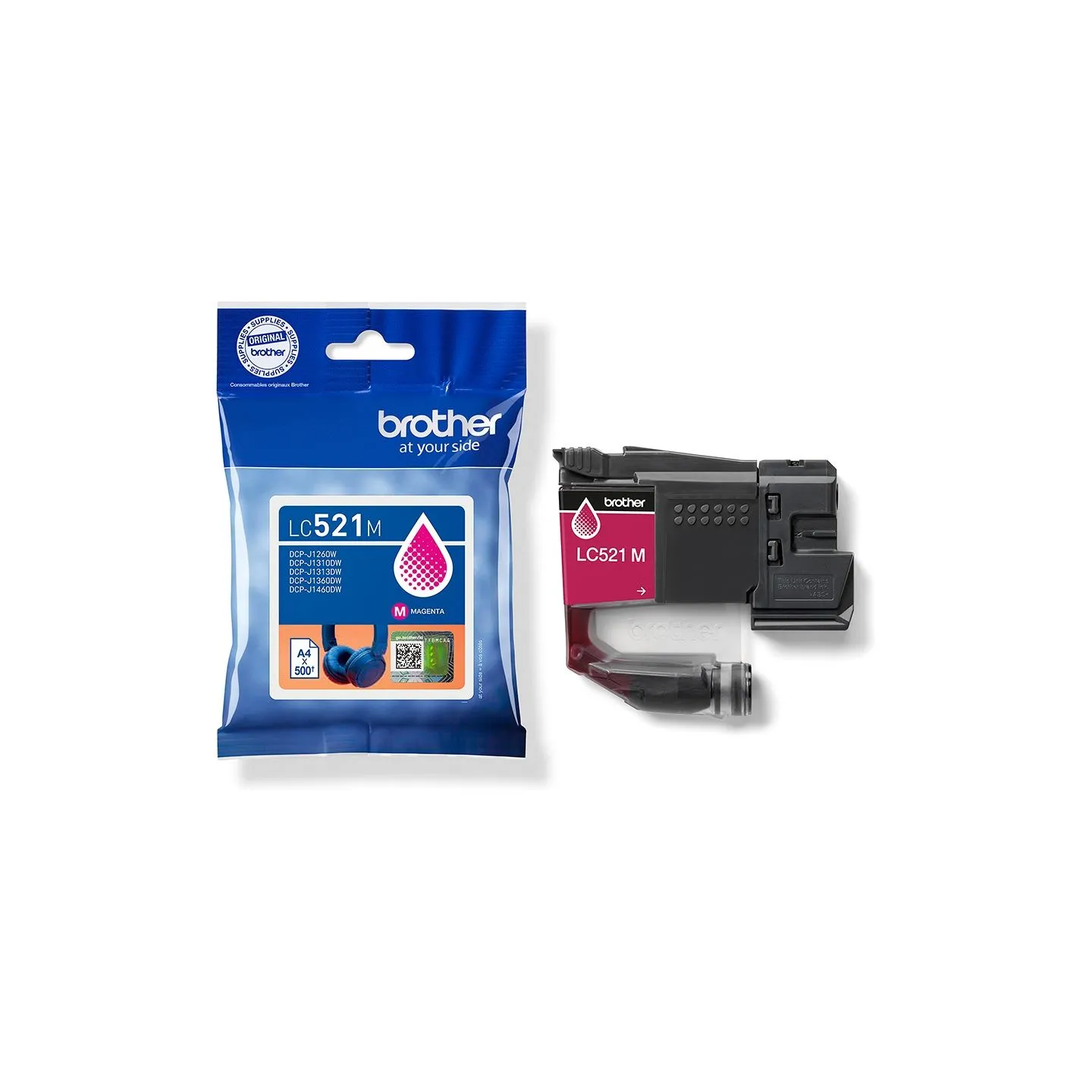 Brother LC521M | Ink Cartridges | Magenta