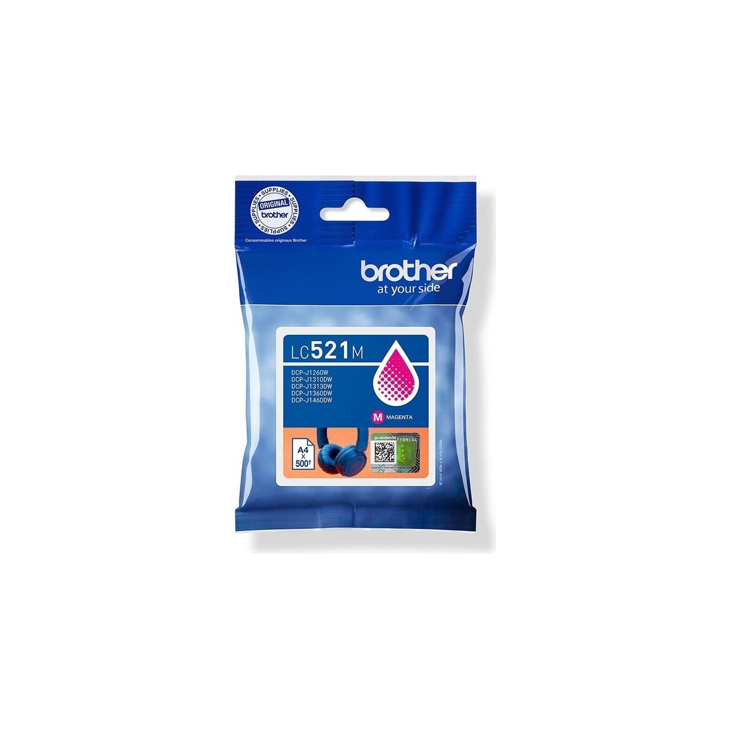 Brother LC521M | Ink Cartridges | Magenta