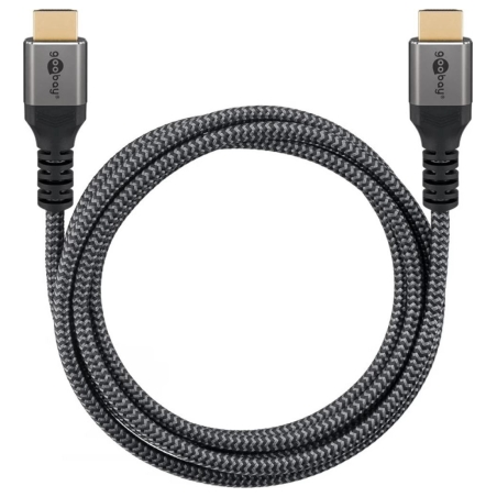 Goobay High Speed HDMI Cable with Ethernet | HDMI to HDMI | 1 m