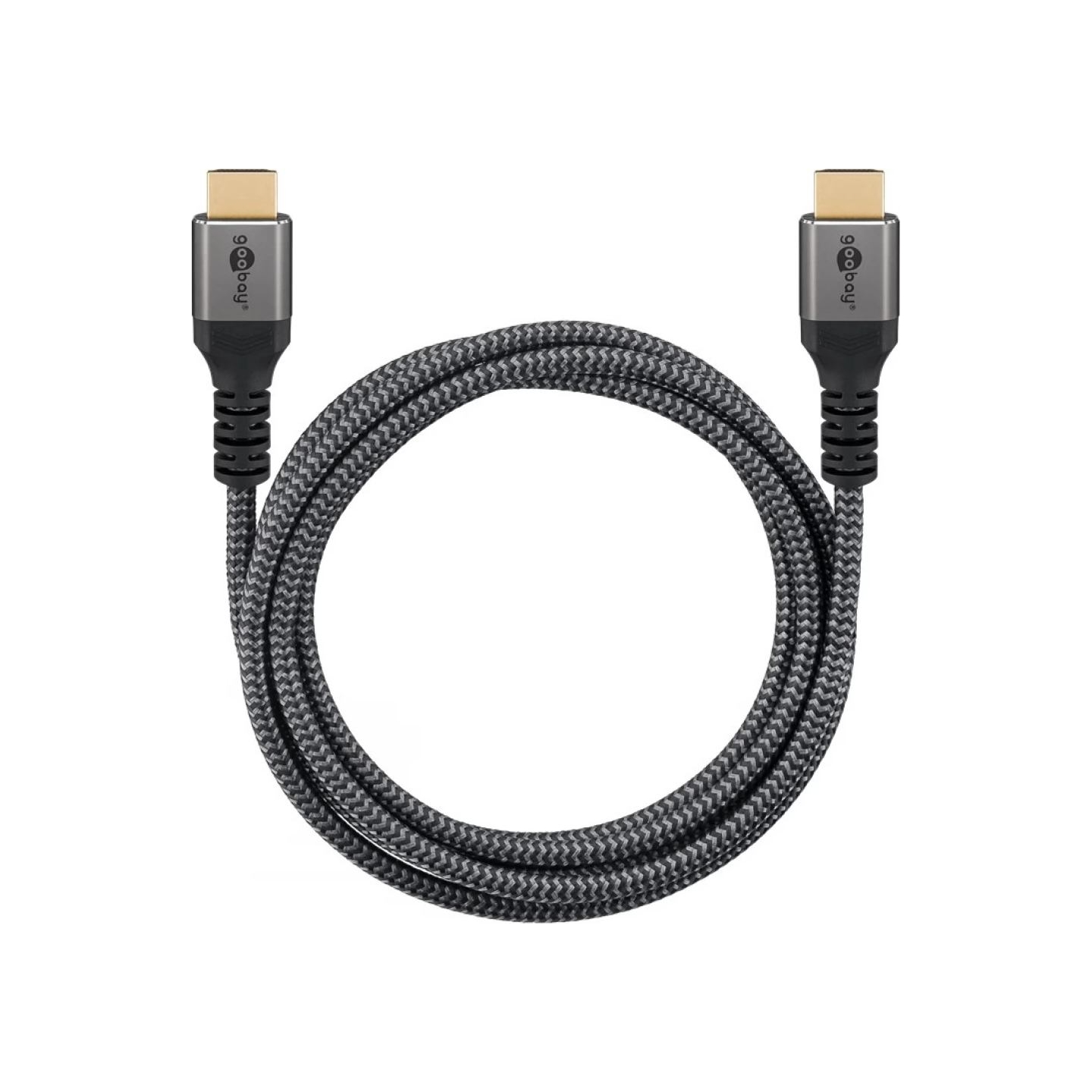 Goobay High Speed HDMI Cable with Ethernet | HDMI to HDMI | 1 m