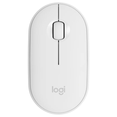 Logitech M350S Pebble 2 Bluetooth Mouse - TONAL WHITE