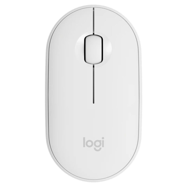 Logitech M350S Pebble 2 Bluetooth Mouse - TONAL WHITE