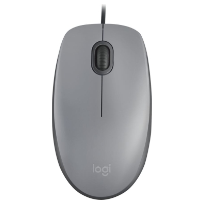 Logitech M110 Silent - MID GRAY - USB - EMEA-808 - AKOYA HANGTAB BOX M110S
