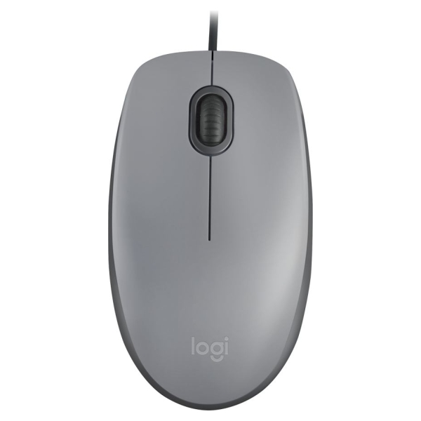 Logitech M110 Silent - MID GRAY - USB - EMEA-808 - AKOYA HANGTAB BOX M110S
