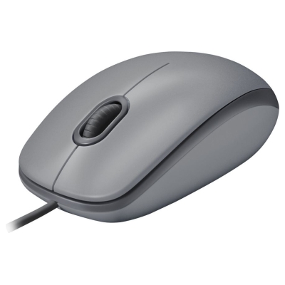 Logitech M110 Silent - MID GRAY - USB - EMEA-808 - AKOYA HANGTAB BOX M110S