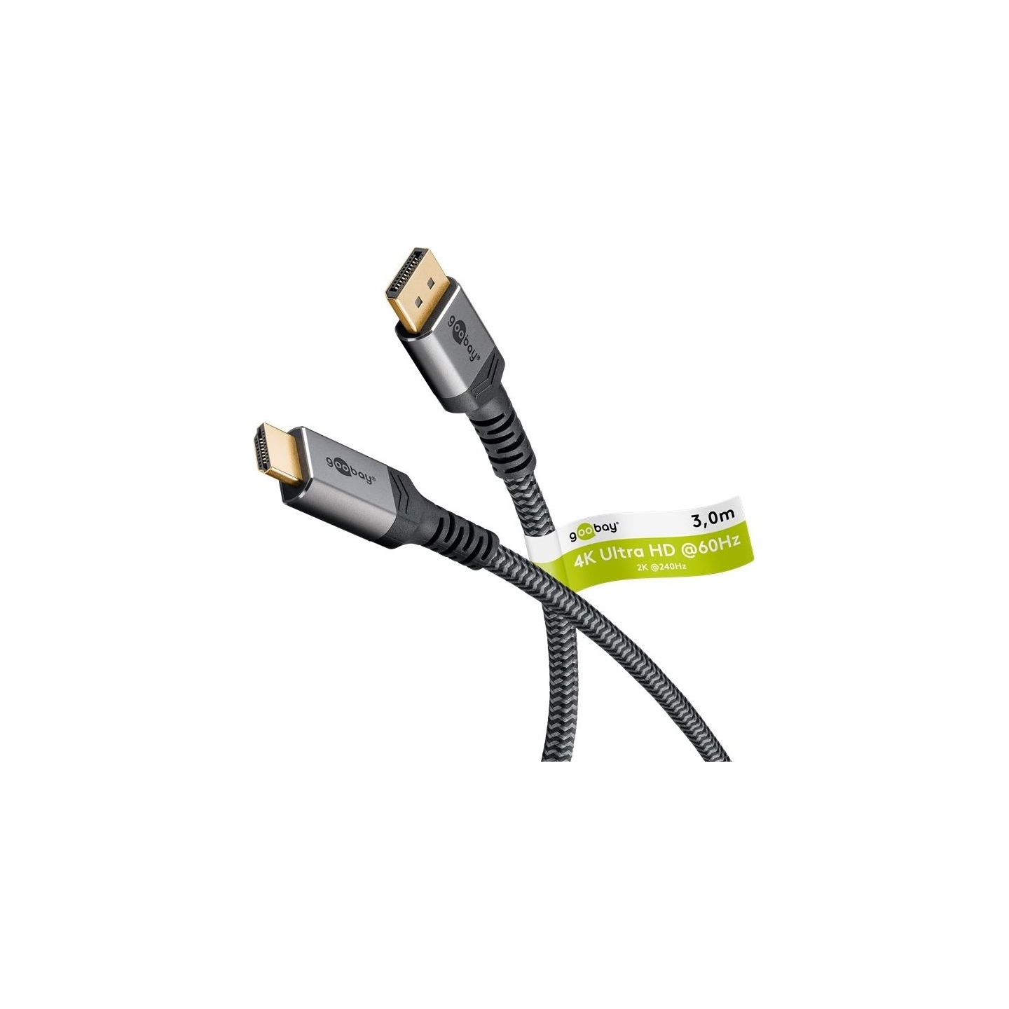 Goobay DisplayPort to HDMI Cable | 65270 | 3 m