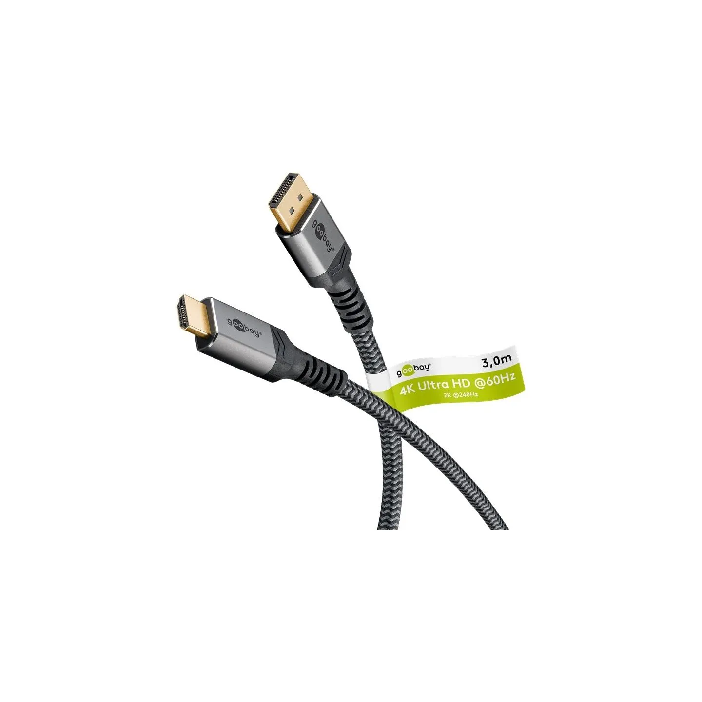Goobay DisplayPort to HDMI Cable | 65270 | 3 m