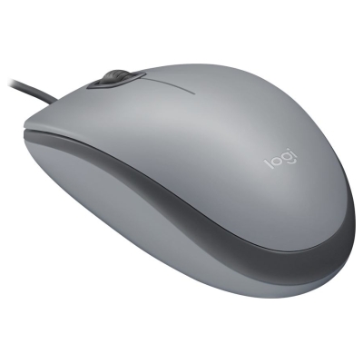 Logitech M110 Silent - MID GRAY - USB - EMEA-808 - AKOYA HANGTAB BOX M110S